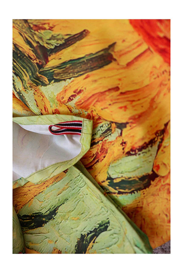 Van Gogh: Sunflower tapestry - Decorium Tapestries