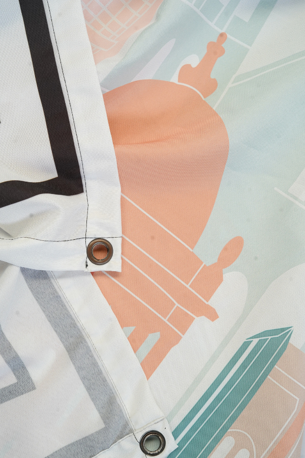 Karachi Skyline Tapestry