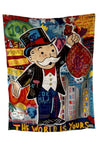 Monopoly Pop Art Tapestry
