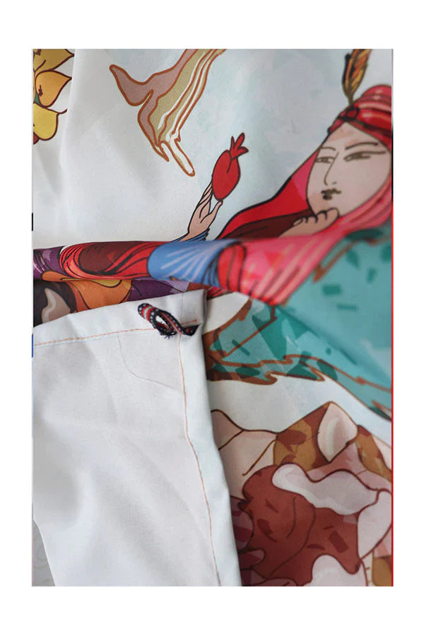 Persian Miniature Painting Tapestry - Decorium Tapestries