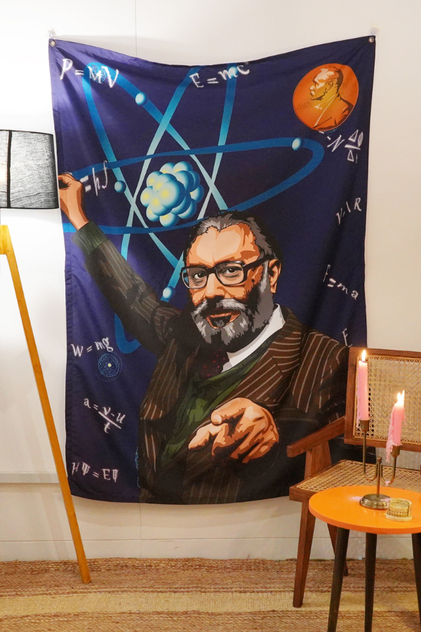 Professor Abdus Salam Tapestry