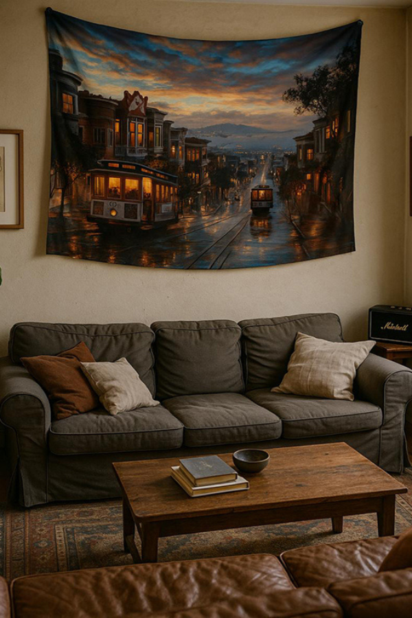 San Francisco Tapestry - Decorium Tapestries