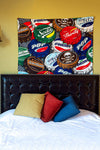 Bottle Cap Tapestry - Decorium Tapestries