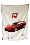 Ferrari F40 Tapestry