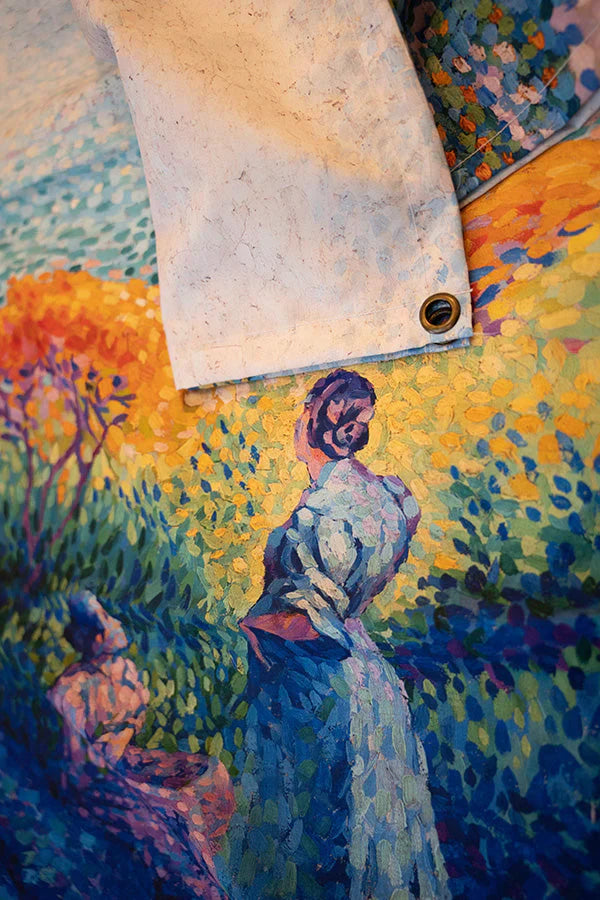 Two Woman By the Shore Tapestry - Decorium Tapestries