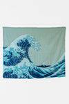 The Fuji Wave Tapestry - Decorium Tapestries