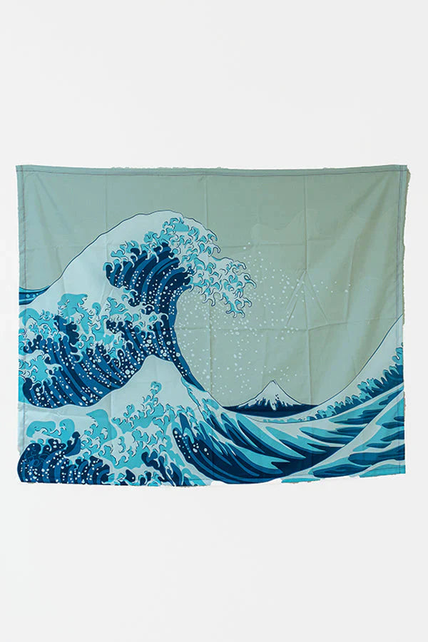 The Fuji Wave Tapestry - Decorium Tapestries